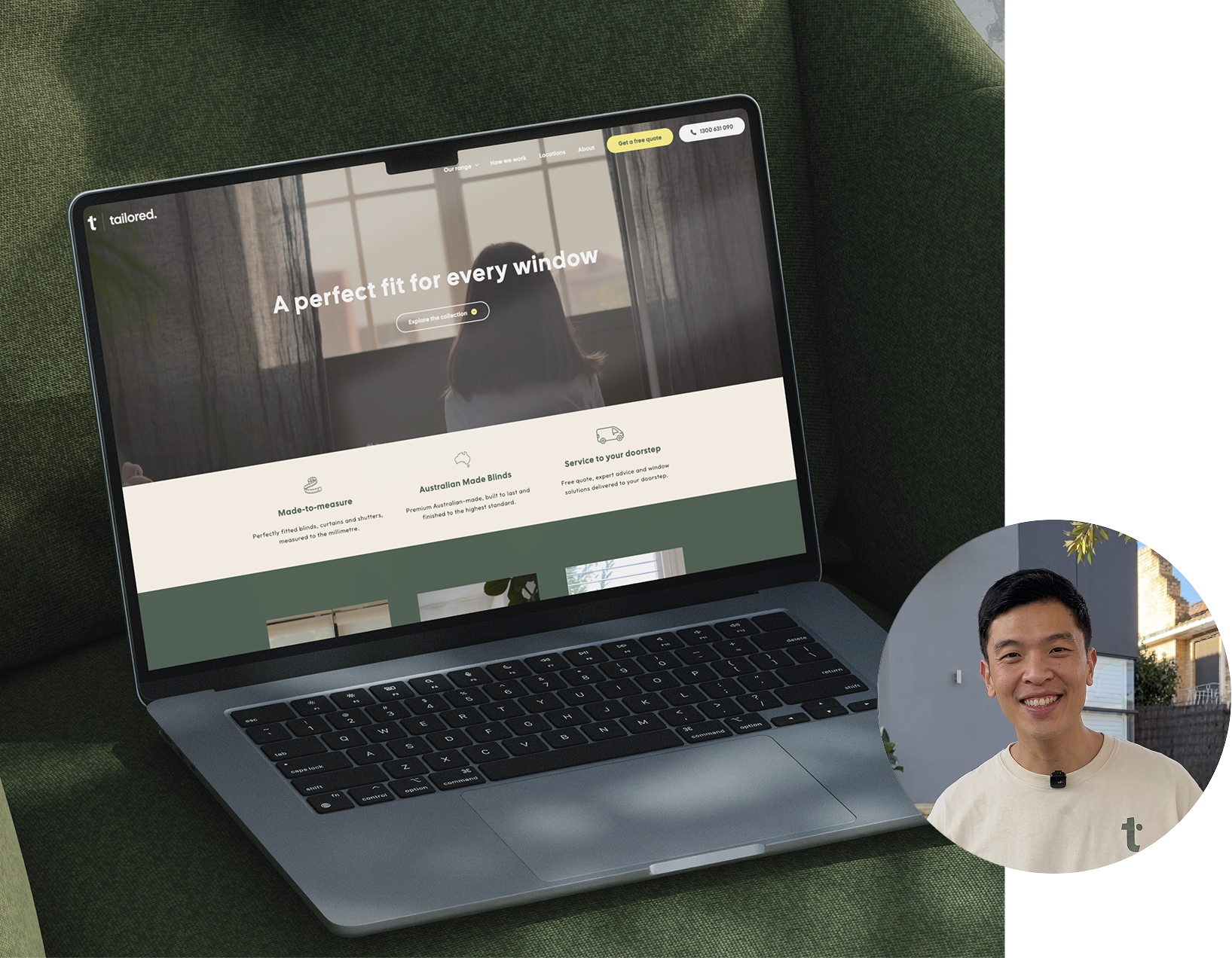 Jason from Tailored Blinds has turned $3k into $30k with our website design packages for small business
